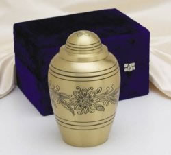 Picture of product Brass Bouquet Urn - 302-10