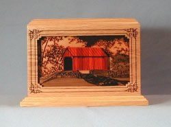 Picture of product Covered Bridge Urn - 309O